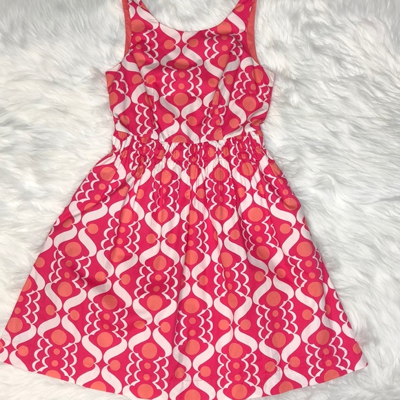 Boden Dresses & Skirts - Boden mod print sleeveless w/pockets cotton dress